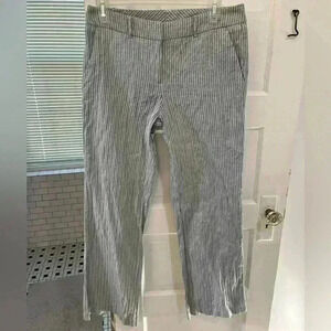 New York and Company striped straight leg dress pants size‎ 6